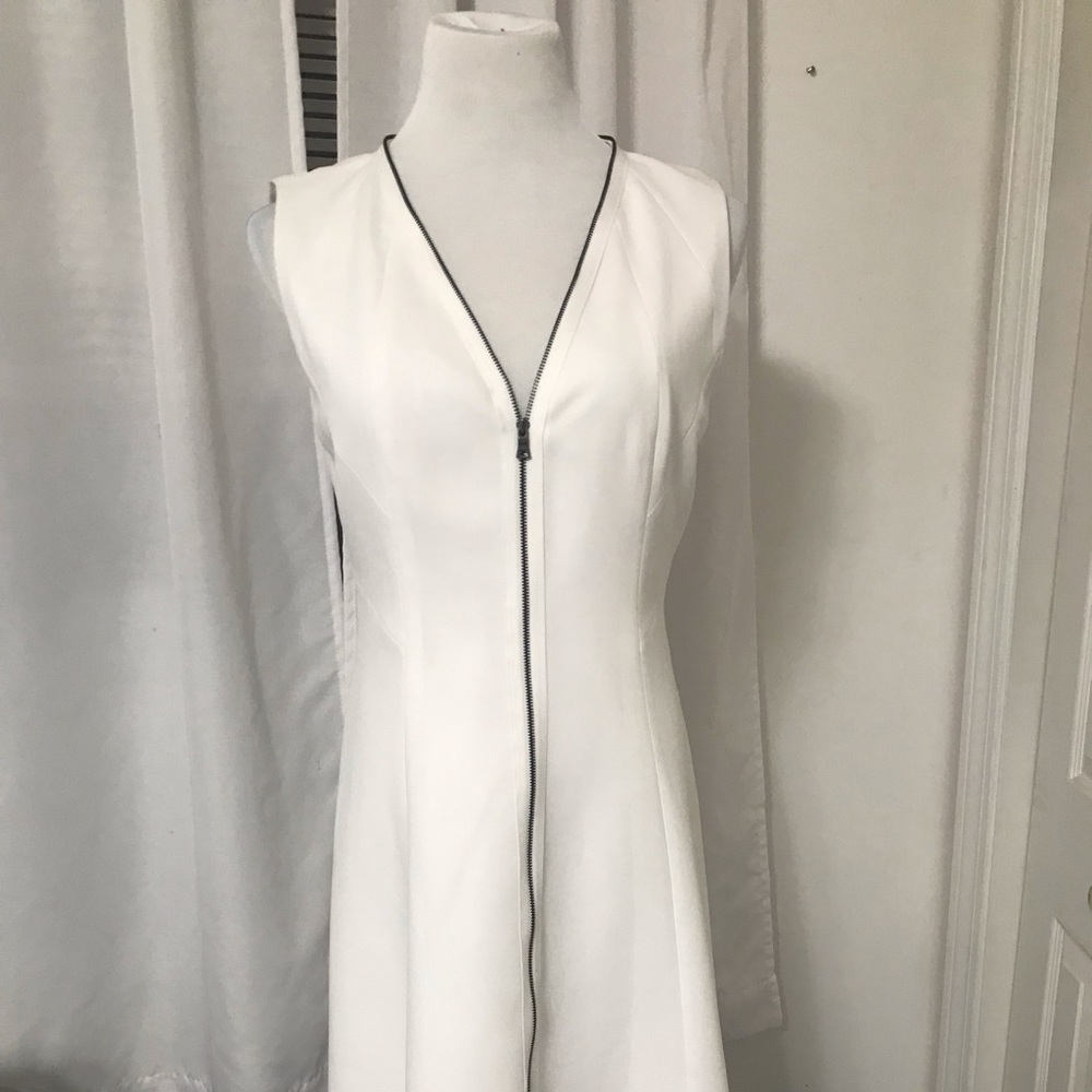 Tahari Zipper Front Dress